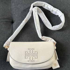 Tory Burch Harper Crossbody Bag NWT In New Ivory